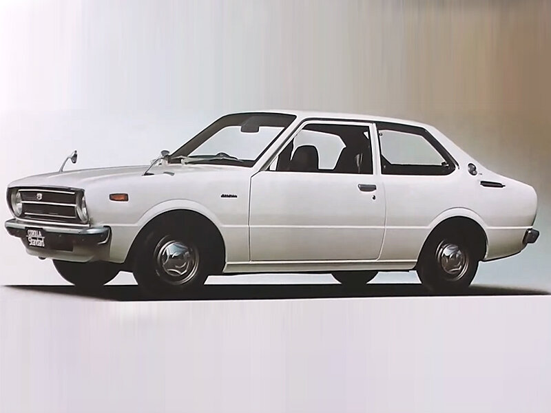 Toyota Corolla (KE50, TE50, TE52, KE55) 3 поколение, рестайлинг, купе (01.1977 - 04.1978)